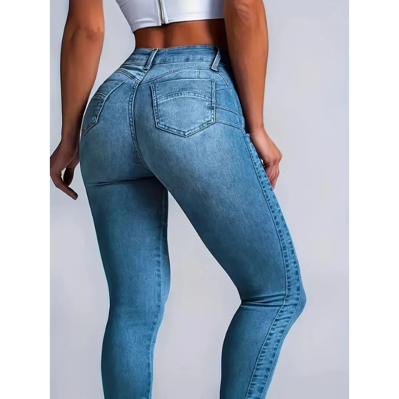 PANTALÓN PUSH UP AJUSTADO LEVANTA GLÚTEOS