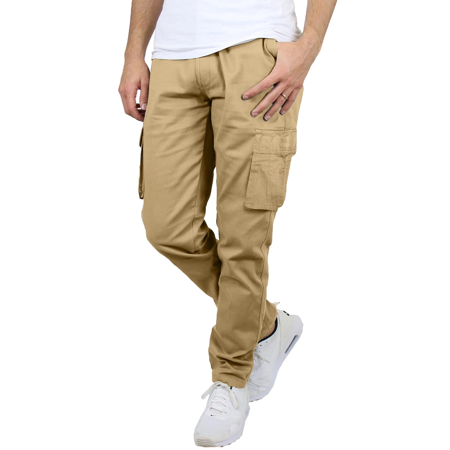 Pantalón Cargo Elástico para Hombre