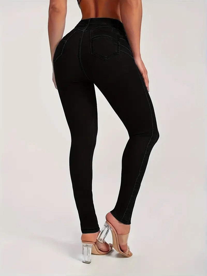 PANTALÓN PUSH UP AJUSTADO LEVANTA GLÚTEOS